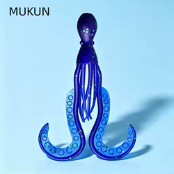 MUKUN Señuelo de pulpo luminoso para pesca de calamar
