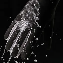 Guantes impermeables de invierno con pantalla táctil y agarre