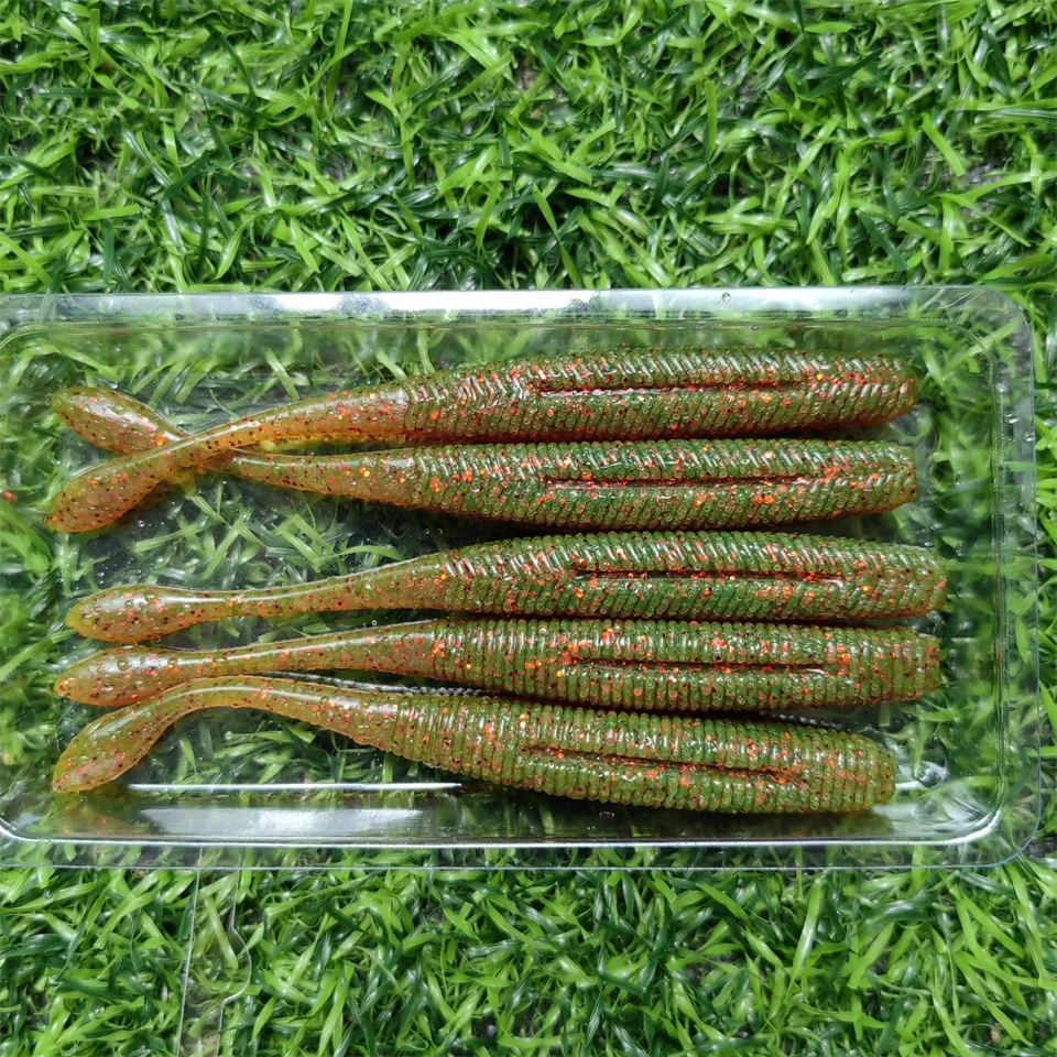 Vinilo Swolfy Cola Recta – Señuelo para pesca en mar - imagen 4