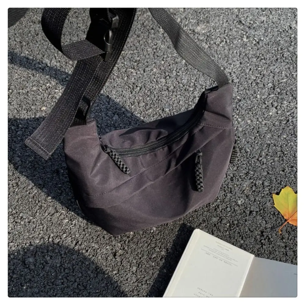 Bolso bandolera de pesca de nailon ligero con gran capacidad