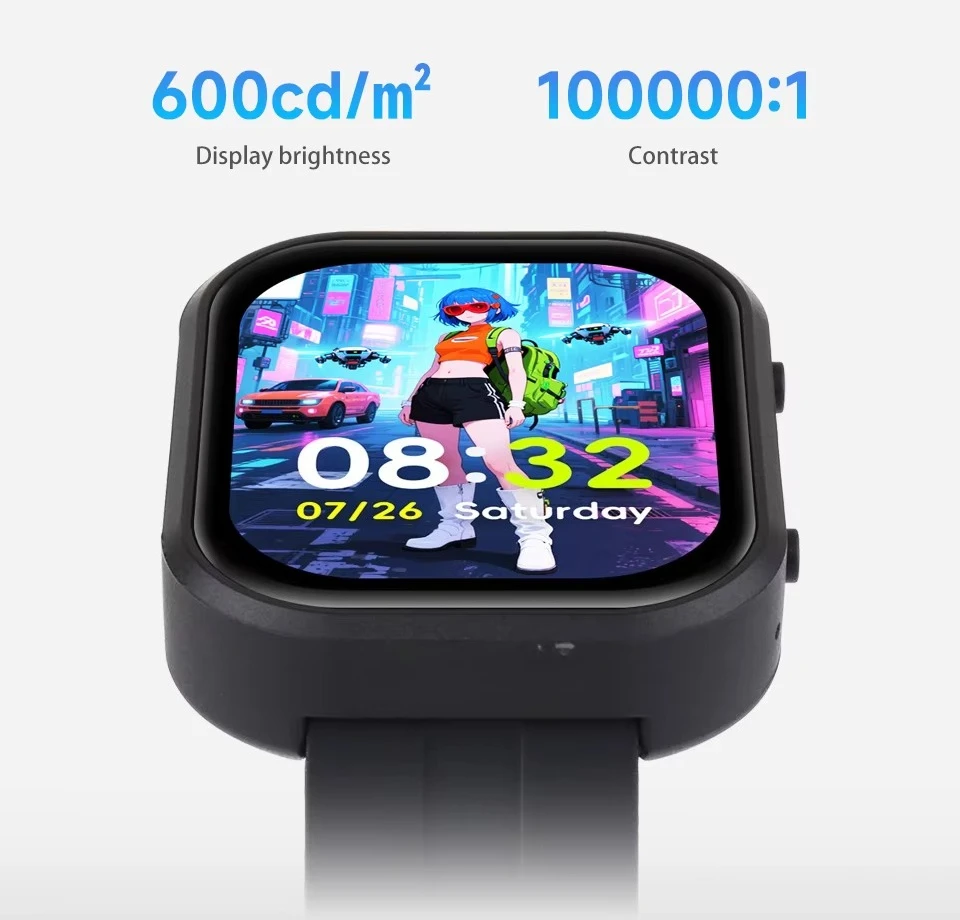 Pantalla AMOLED con colores intensos y ángulo de visión