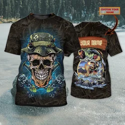 Camiseta técnica pesca hombre manga corta