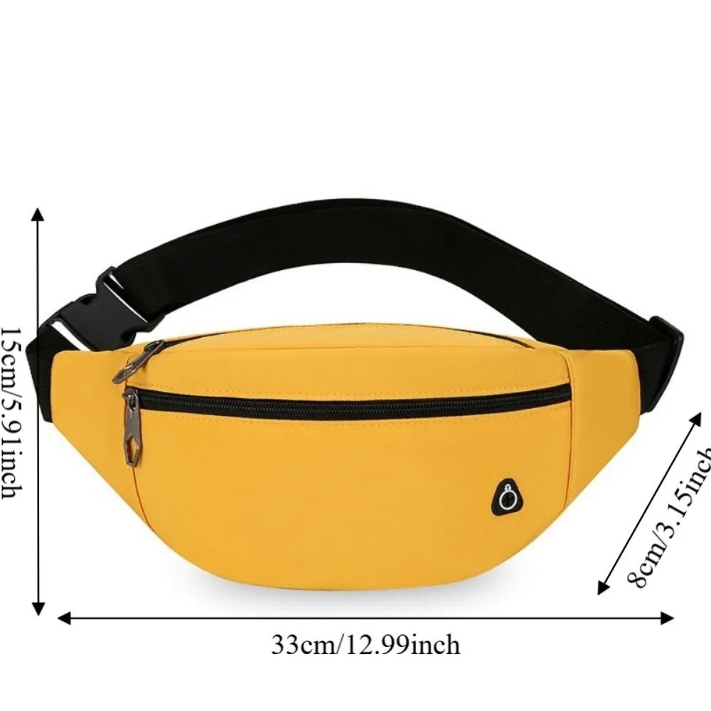 Bolso cruzado impermeable de gran capacidad con correas ajustables