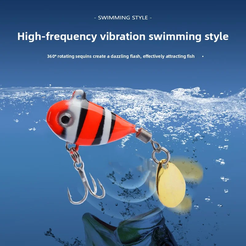 Señuelo duro VIB Vivid Swimming Posture: natación con vibración fuerte - imagen 2