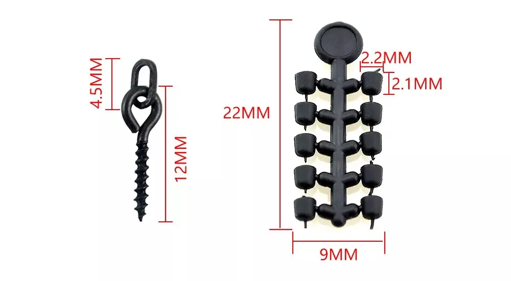 Accesorios de pesca para rigs de carpa