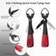 Kit para atar nudos de pesca con cortador y afilador de anzuelo - imagen 4