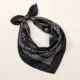 Pañuelo Paisley vintage cuadrado retro para cuello y cabello