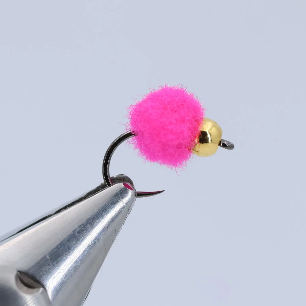 Vtwins cabeza de cuentas UV Glo para mosca Steelhead salmón - imagen 3