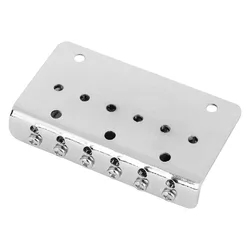 Puente de guitarra eléctrica de 6 cuerdas fijo con 5 tornillos