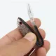 Señuelo de silicona Fork Tail Minnow con ojos 3D para lubina y lucio - imagen 2