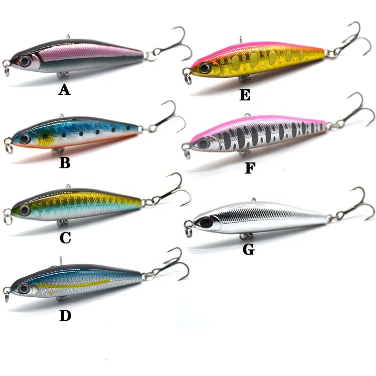 TAKEDO Minnow lápiz para pesca en el mar ABS plástico duro - imagen 4
