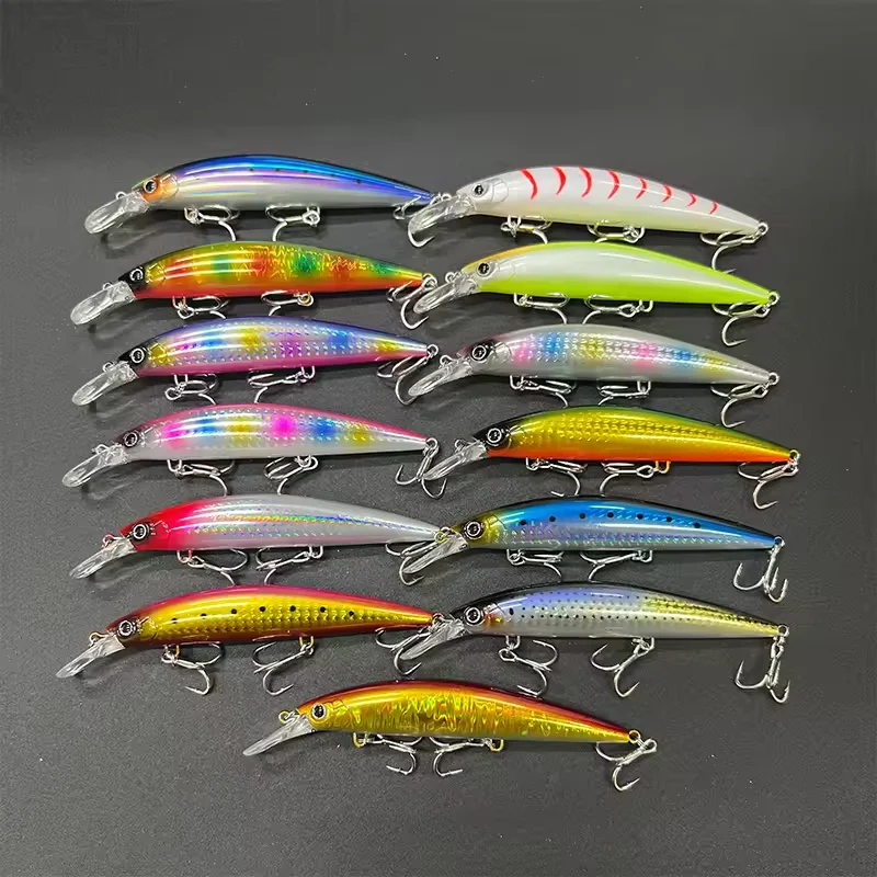 Señuelo Wobbler hundible swimbait de pececillo para agua salada - imagen 2