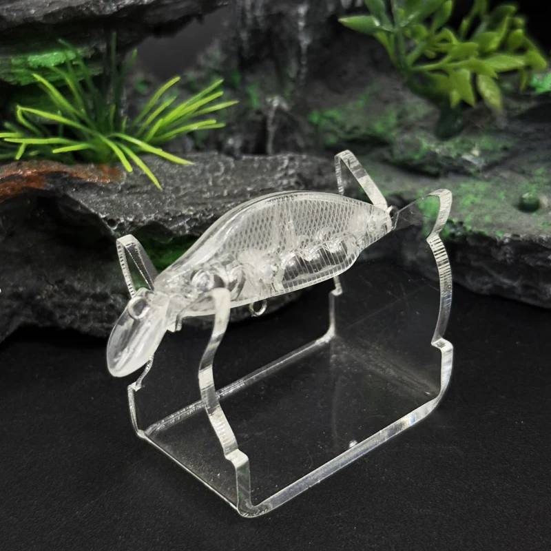 Señuelo Minnow 53 mm con perfil realista para imitar presa
