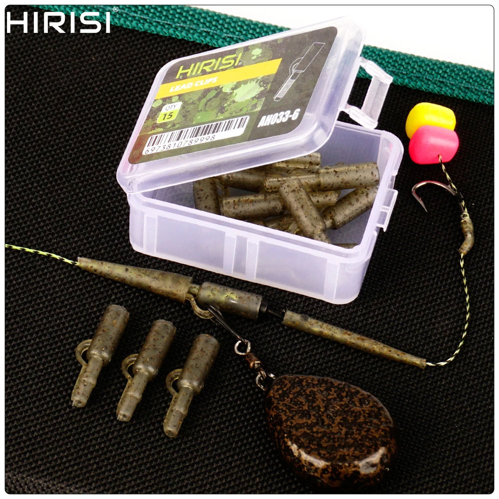 Clips de seguridad para pesca de carpa de cambio rápido