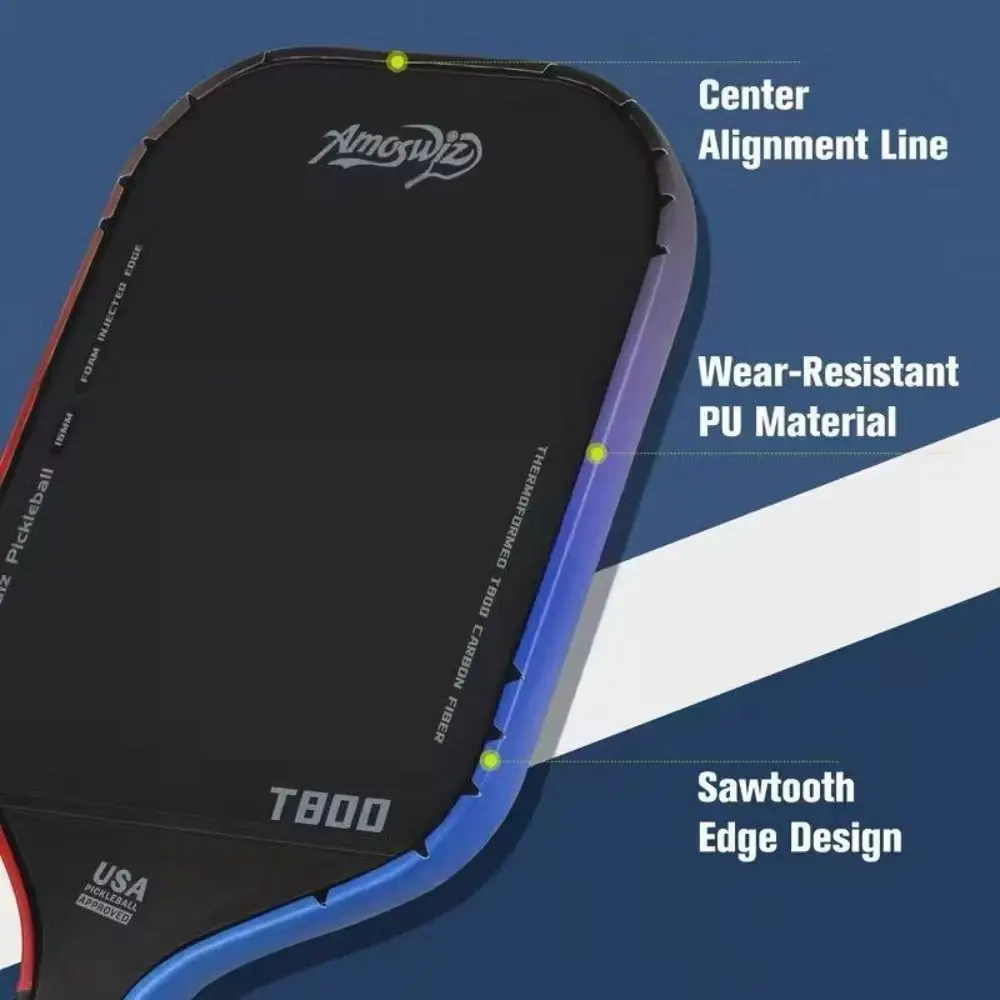 Cinta protectora de borde TPU para raqueta de pickleball – impacto - imagen 4