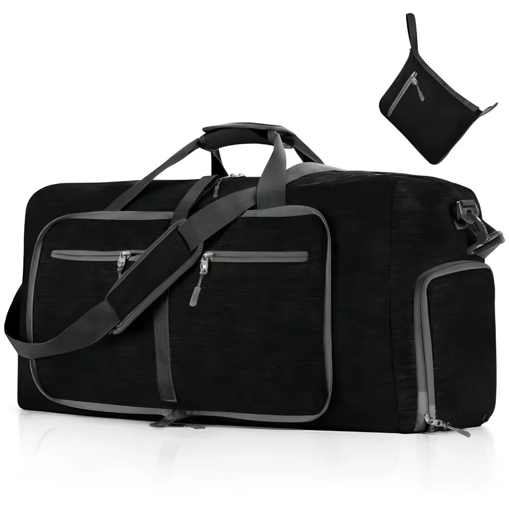 Bolsa impermeable expandible resistente plegable con base reforzada