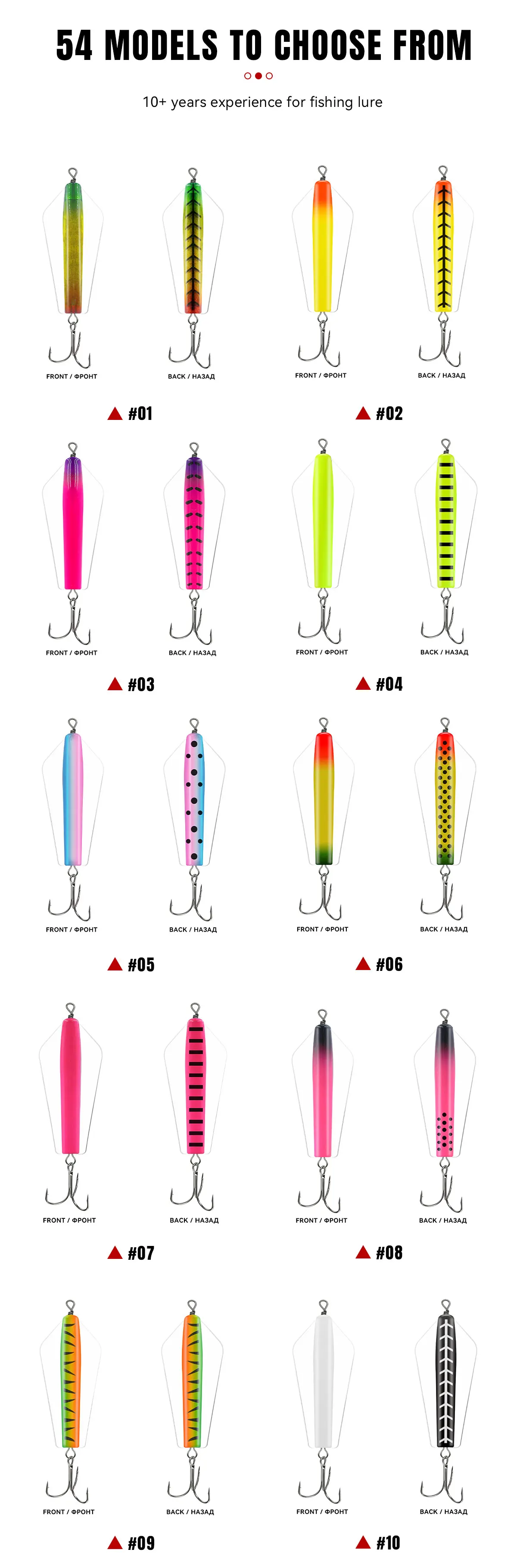 Variantes de color disponibles