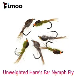 Bimoo Ninfa Oreja de Liebre – Mosca seca para trucha