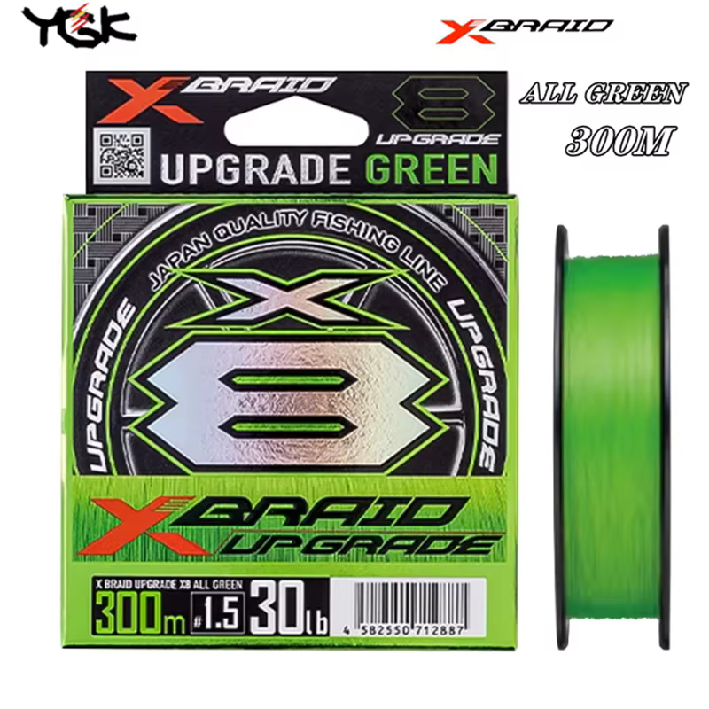 YGK X-Braid X8 Upgrade All Green - Trenzado PE 8 Hebras - imagen 3