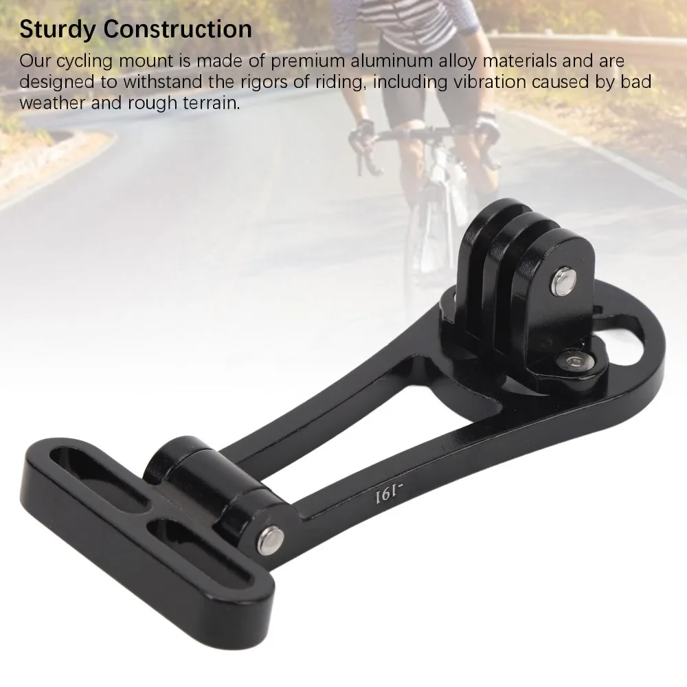 Soporte de aluminio para ordenador de ciclismo Garmin Wahoo Bryton - imagen 3