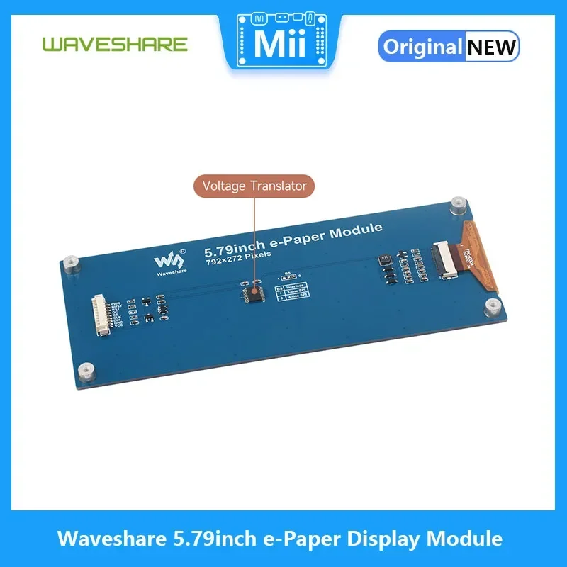 Waveshare Pantalla e-ink SPI 5,79" 792x272 para Raspberry Pi/Jetson - imagen 5