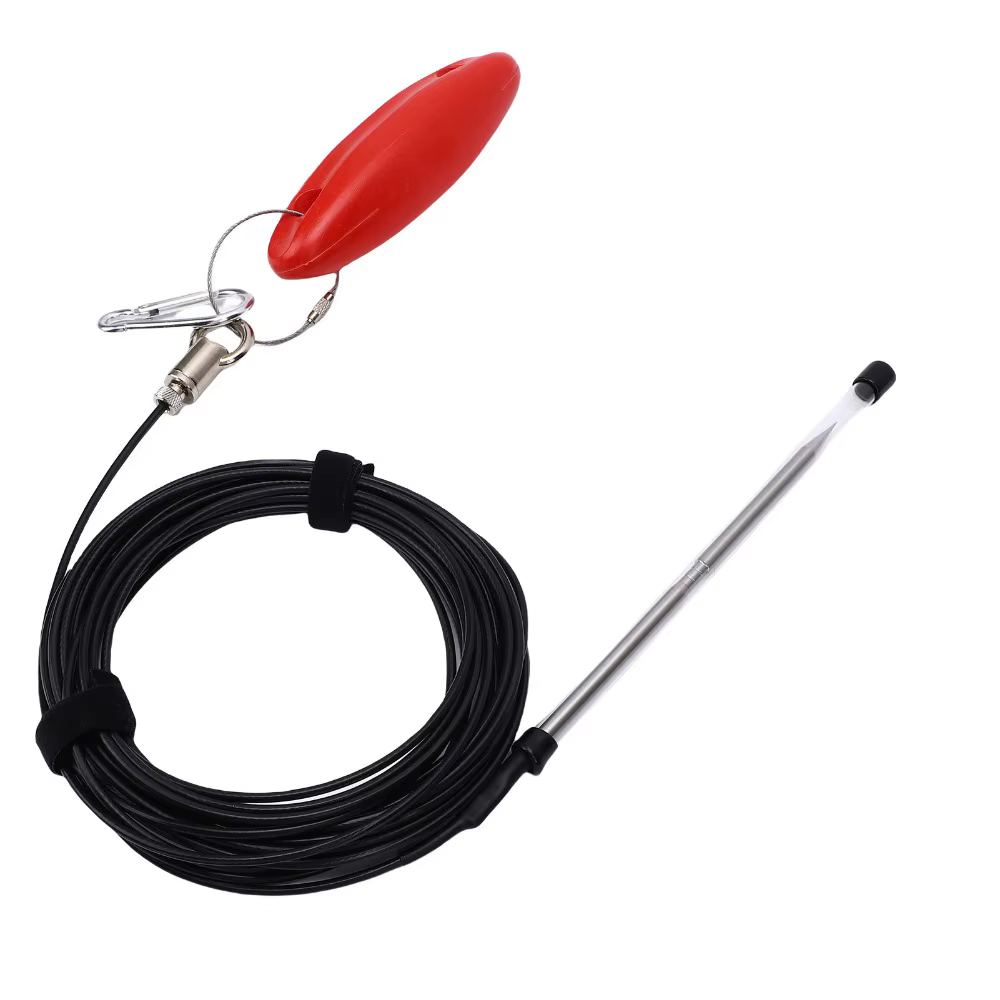 Líder Acero Inoxidable 500 lbs con Flotador – 8m y Cabo de Línea - imagen 3