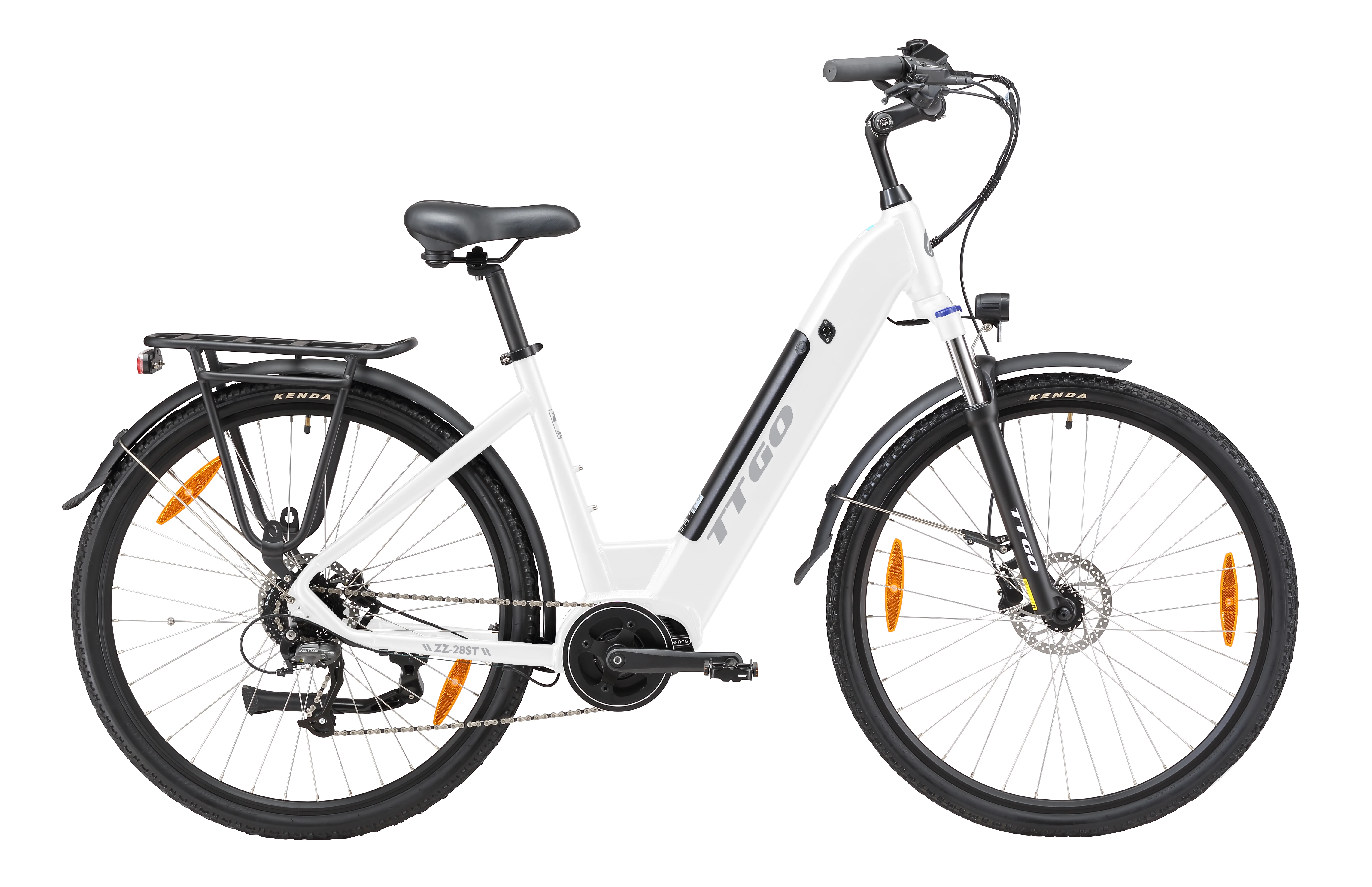 Bicicleta TTGO ZZ-28ST vista trasera