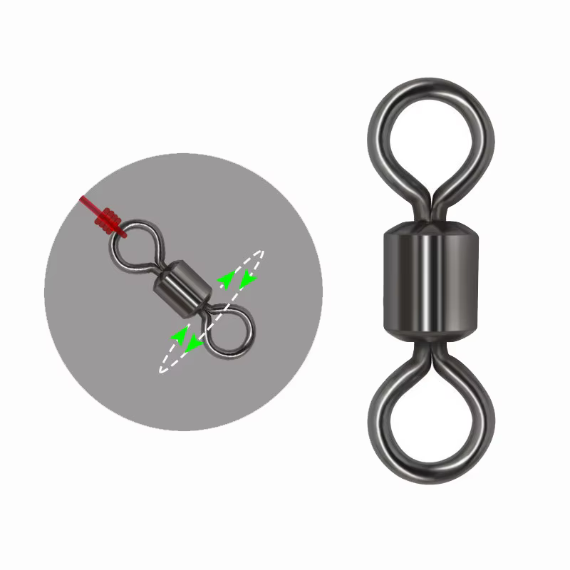 Anillas giratorias acero inoxidable – Para pesca - imagen 4