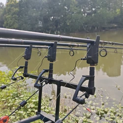 Hirisi Alarma inalámbrica de picada para carpa con luz camping