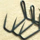 Anzuelos dobles acero alto carbono tipo mariposa hoja plana antienredos - imagen 3