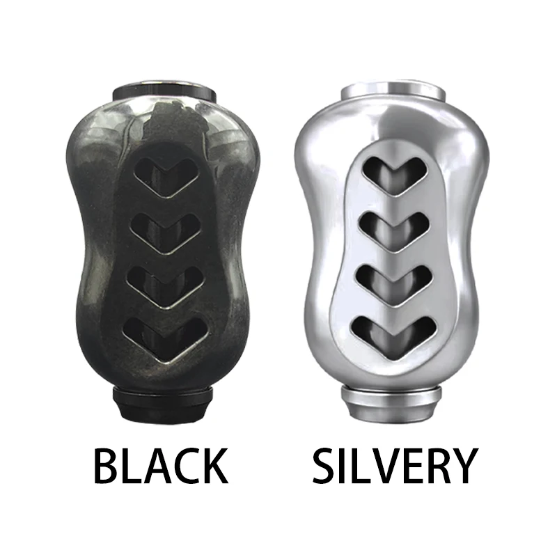 Perilla de carbono para carrete de pesca
