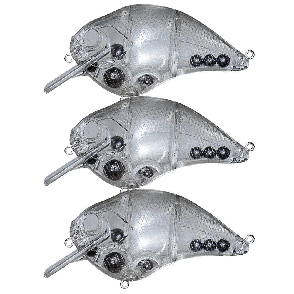 Cuerpos de crankbait sin pintar listos para personalizar