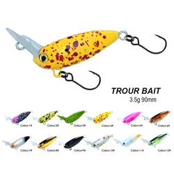 HISTOLURE Mini Señuelo Crankbait que se hunde pececillo para trucha