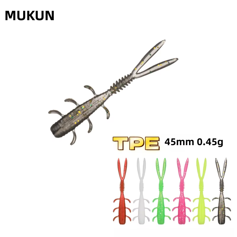 Mukun Jig TPE Mini – Vinilos para lubina y carpa