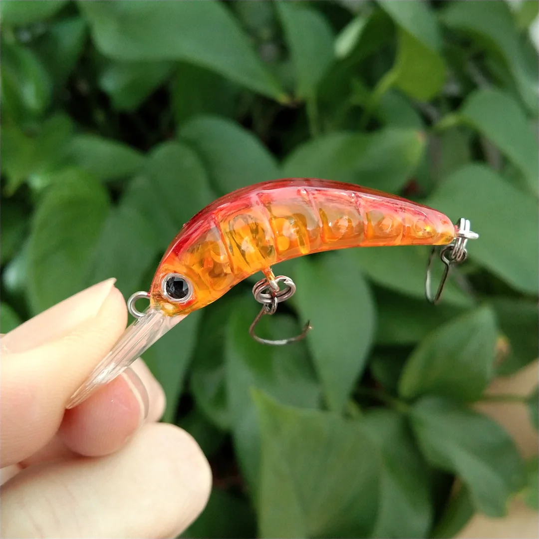 Set de 10 señuelos Swolfy mini crankbait 35mm