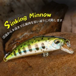 TSURINOYA DW63 Wobler minnow hundido jerkbait – para lucio y trucha