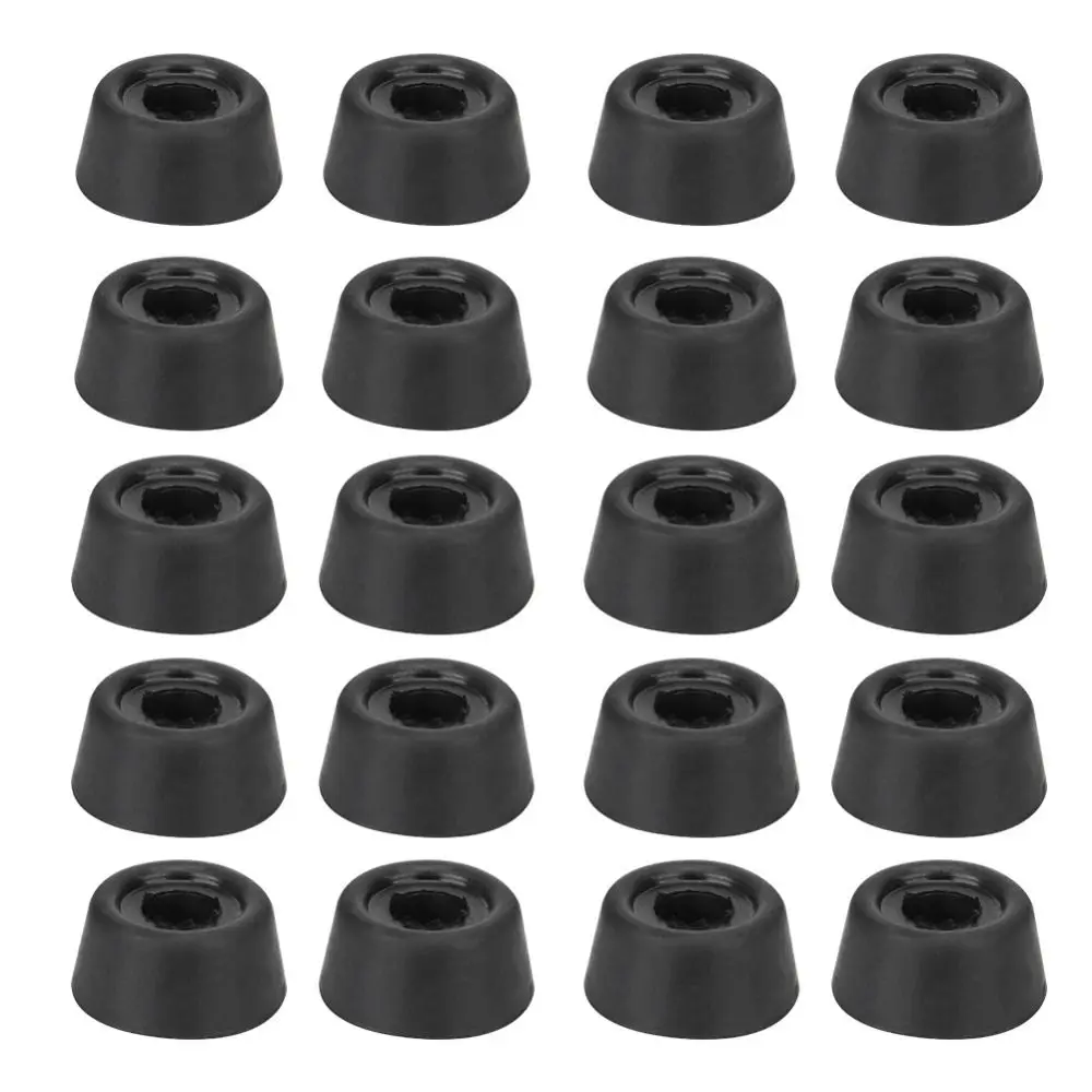 Fundas de goma para punta de taco de billar de base plana