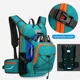 Mochila de hidratación ligera para pesca y senderismo
