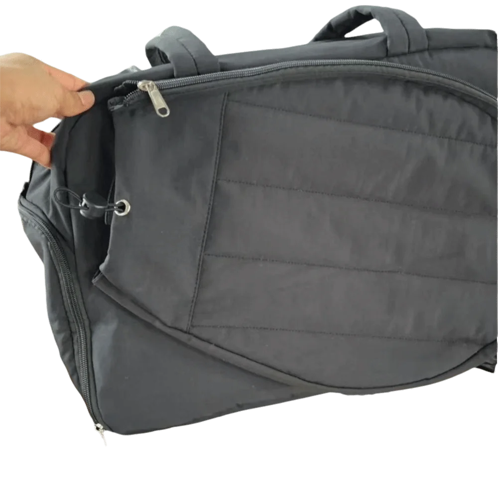 Bolsa de tenis gran capacidad ajustable con compartimento zapatos - imagen 2