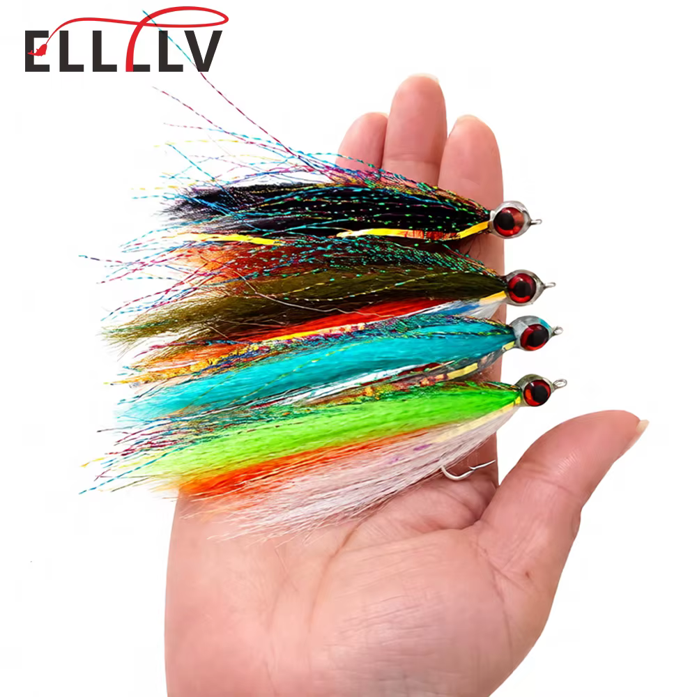 Ellllv Spoon Orópel 4,1'' – Señuelo streamer agua salada para depredadores - imagen 2