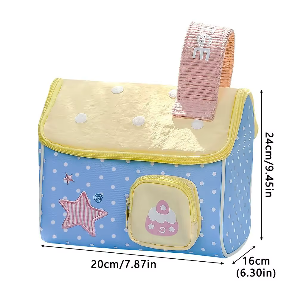 Neceser Impermeable con Forma de Casa y Gran Capacidad - imagen 5