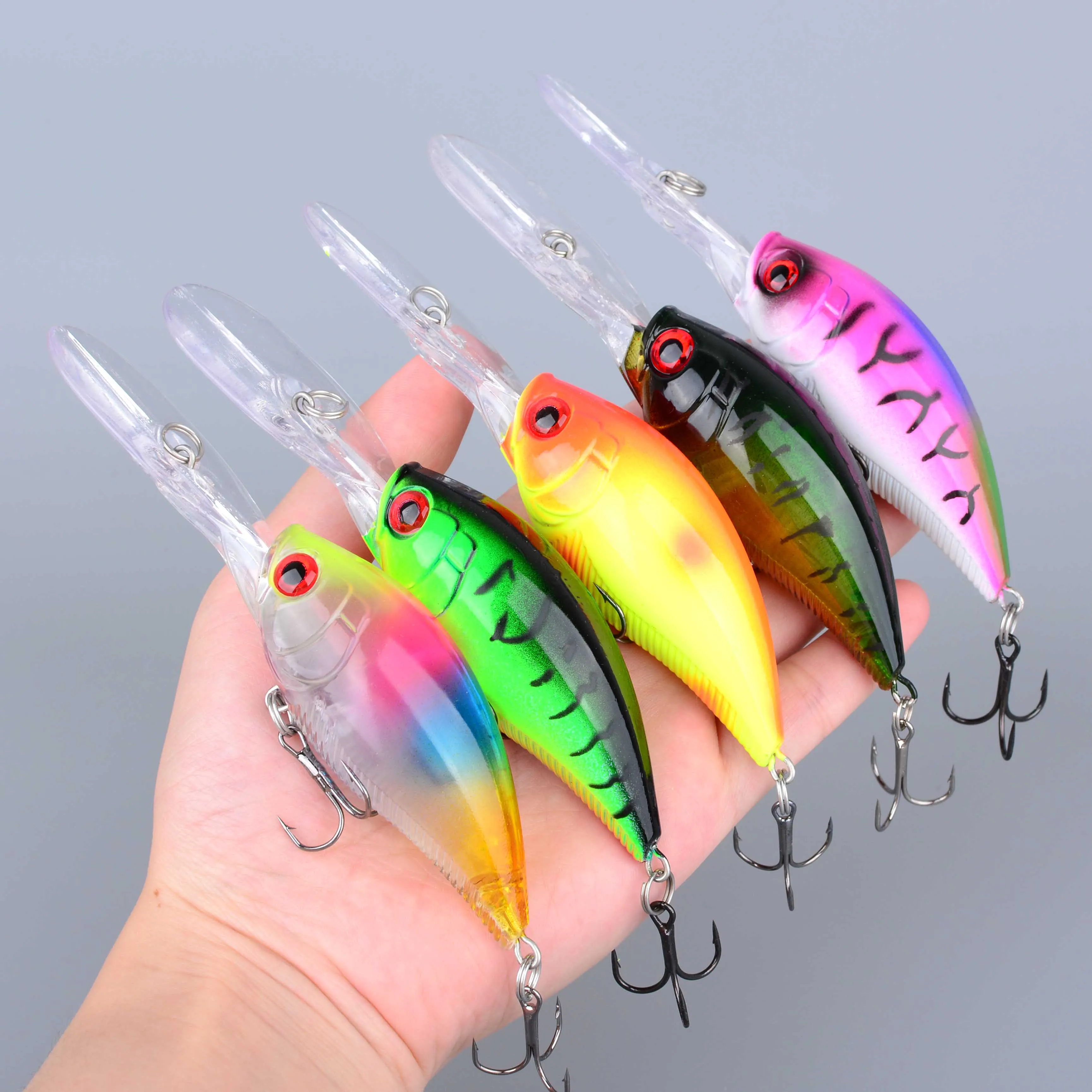 Señuelo Jerk Crank flotante minnow duro para truchas - imagen 4