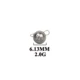 Plomos Jig Head Cheburashka para lubina en aguas profundas - imagen 3