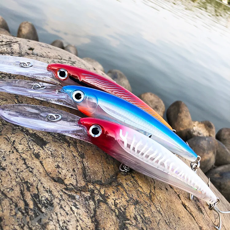 Testar Swimbait 160 mm – Wobbler de cebo duro para lubina en barco