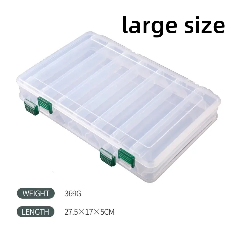 Caja de aparejos doble cara resistente para pesca en mar - imagen 4