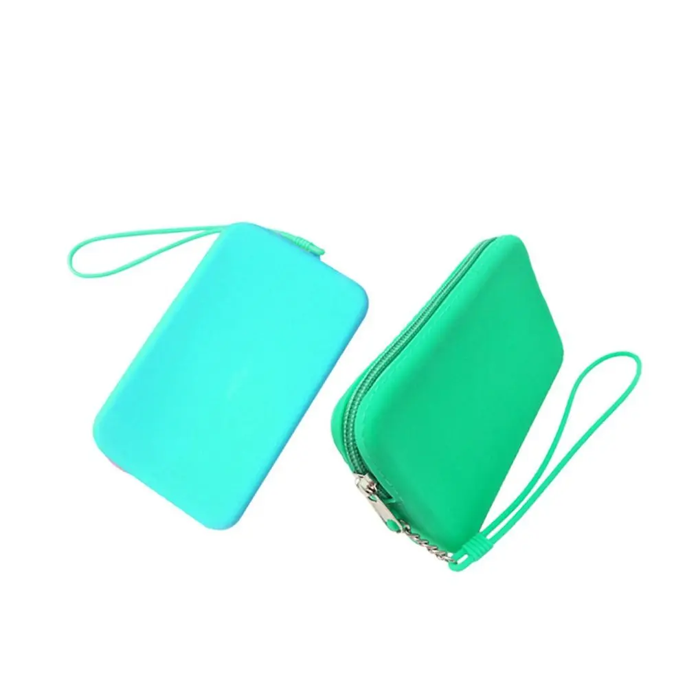 Detalle del monedero/cartera de silicona