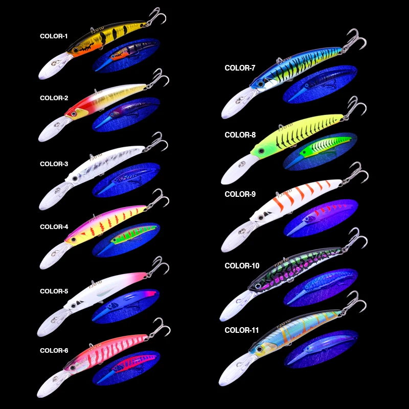 FJORD Minnow 120mm Topwater flotante para agua salada - imagen 5