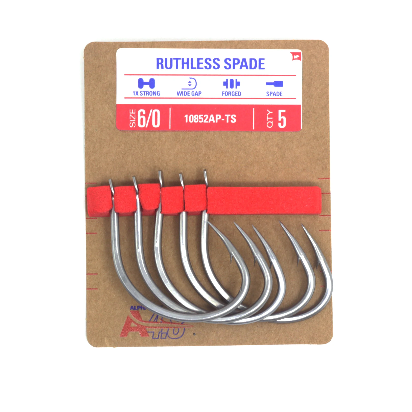 Anzuelo Individual Mustad Slow Shake 10852AP-TS – AP 1x Reforzado Inoxidable - imagen 5