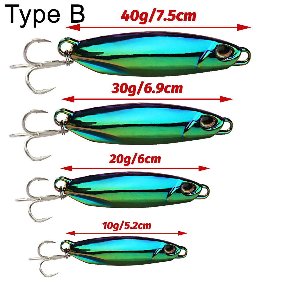 Cuchara VIB con anzuelo giratorio para pesca de orilla