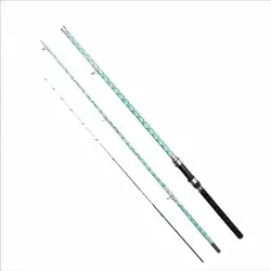 Caña pesca alta mar ZZ352 2.4m/2.7m puntas fibra vidrio y semititanio